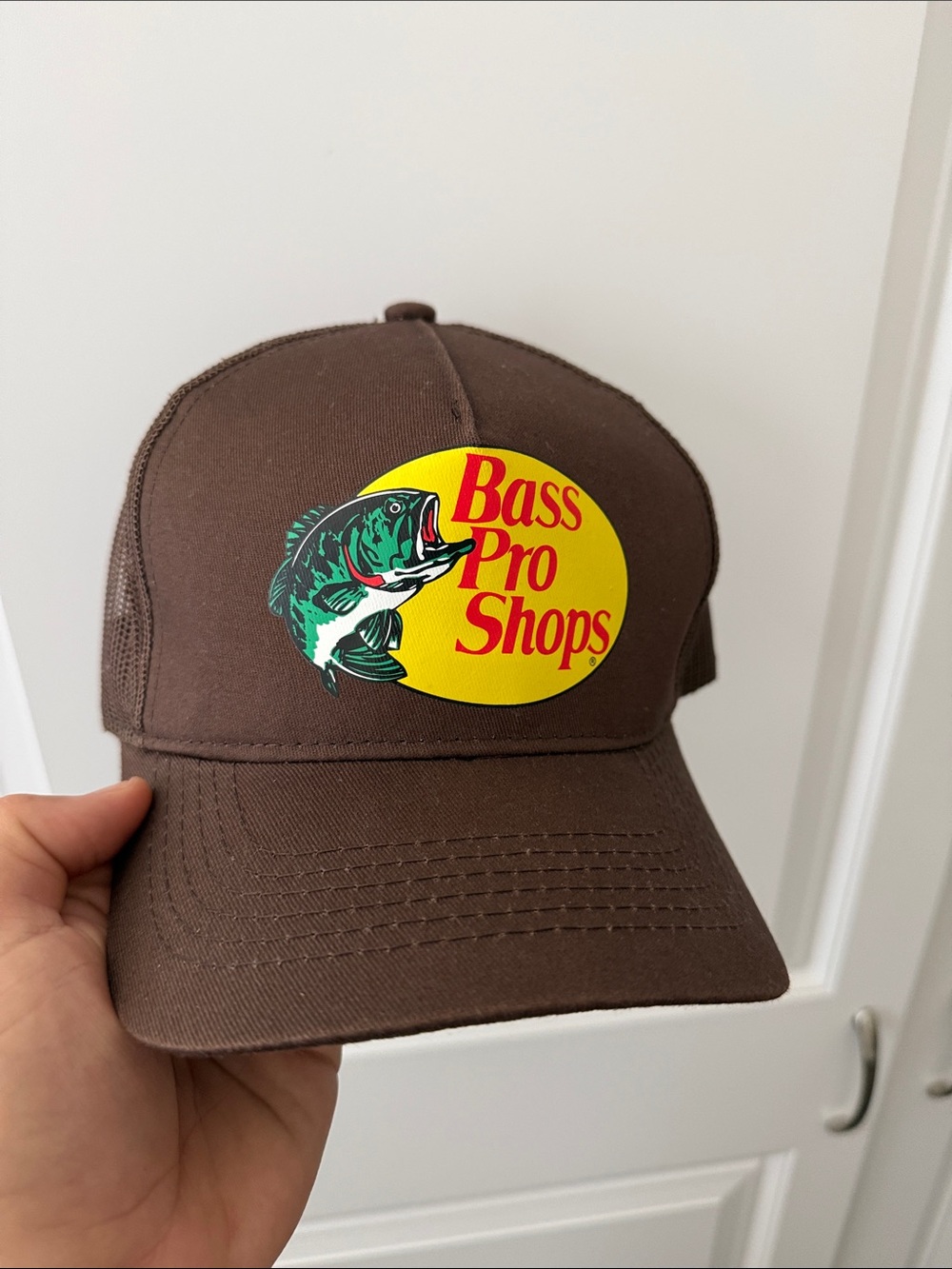 Bass Pro Shops Brown Trucker Cap